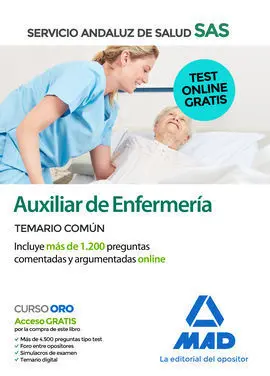 Auxiliar de Enfermeria del Servicio Andaluz de Salud. Temario Común