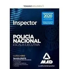 Inspector de Policía Nacional. Temario Volumen 3