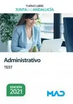 Administrativo de la Junta de Andalucía Turno Libre. Test