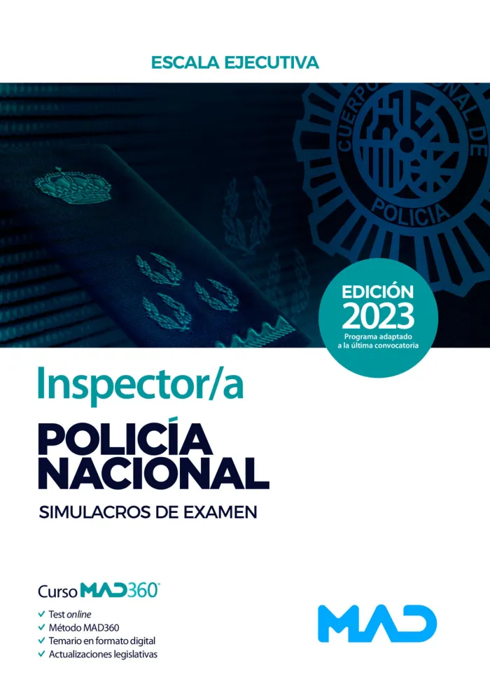 Inspector/A de Policía Nacional. Simulacros de Examen