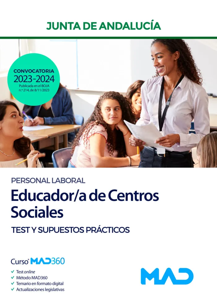Educador/A de Centros Sociales (Personal Laboral)