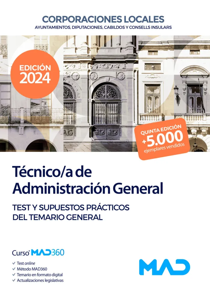 Técnico de Administración General de Ayuntamientos, Diputaciones y Demás Corpora