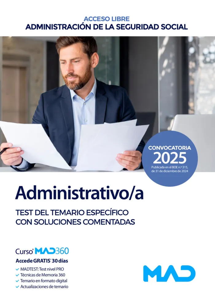 Administrativo/A Seguridad Social (Acceso Libre)