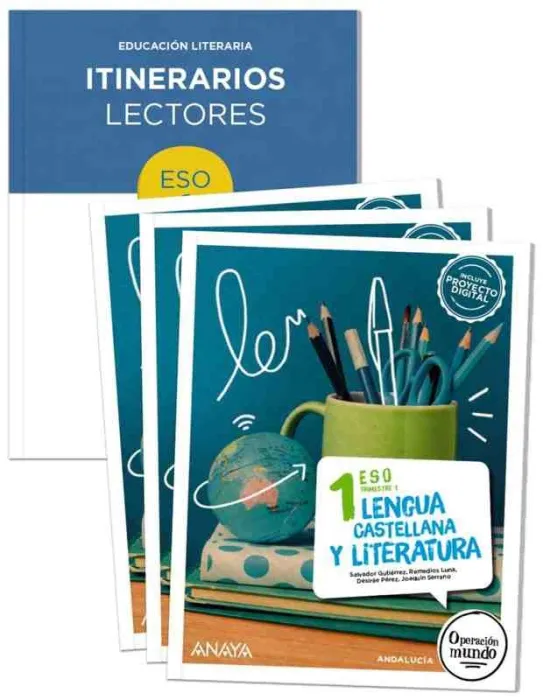 Lengua y Literatura 1. (Trimestres + Itinerarios Lectores)