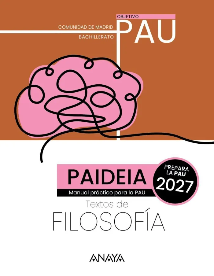 Paideia. Madrid. 2027. Historia de la Filosofía. Pau