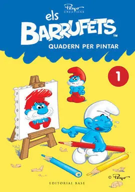 Cat Quadern Per Pintar 1 Els Barrufets