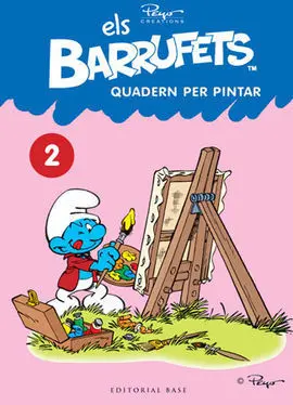 Cat Quadern Per Pintar 2 Els Barrufets