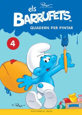 Cat Quadern Per Pintar 4 Els Barrufets