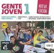 Biblioteca Usb de Gente Joven 1 Nueva Edición