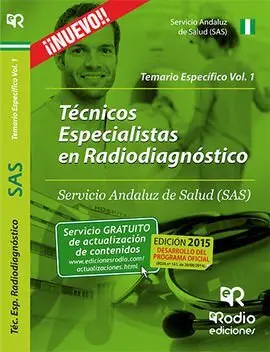 Tecnicos Especialistas en Radiodiagnostico Sas 1 Temario Especifico