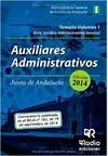 Auxiliares Administrativos Junta Andalucia. Temario 1 2014