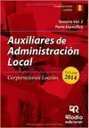 Auxiliares de Administracion Local Temario Vol 2 Parte Especifica Corporacion lo