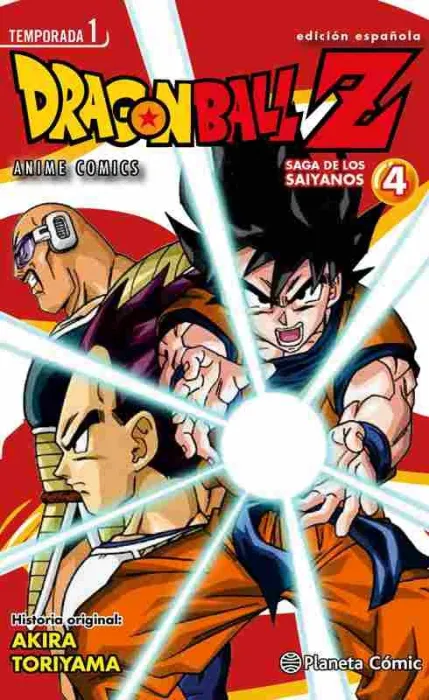 Dragon Ball Z Anime Series Saiyan Nº 04