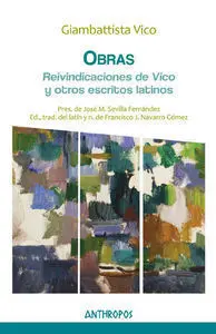 Obras Iv Reivindicaciones de Vico y Otros Escritos Latinos