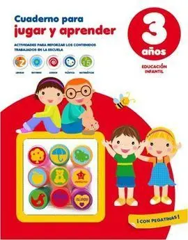 Cuaderno para Jugar y Aprender con Sellos 3 Años