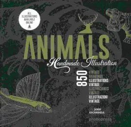 Ani,Mals Handmade Illustration