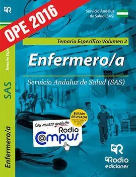 Enfermero/A del Sas. Temario Específico. Vol. 2