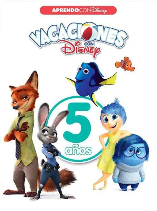 Vacaciones con Disney. 5 Años