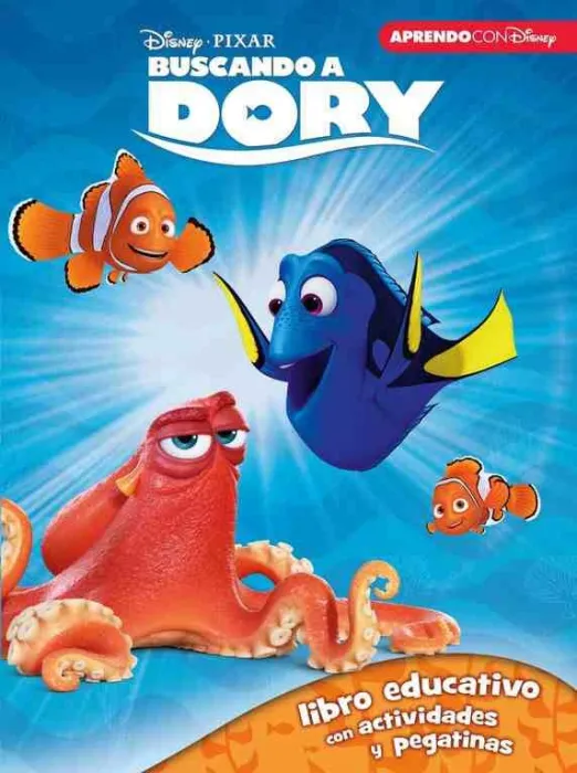 Buscando a Dory (Libro Educativo Disney con Actividades y Pegatinas)