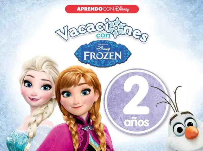Vacaciones con Frozen. 2 Años (Aprendo con Disney)