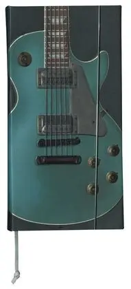 Libreta Pequeña Gibson les Paul (Guitarra Verde)