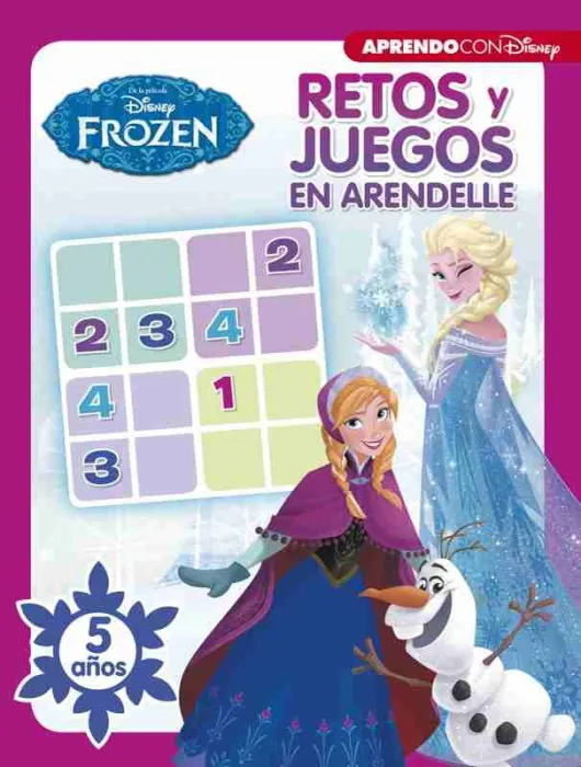 Retos y Juegos en Arendelle. 5 Años