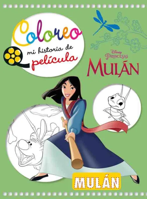 Mulan. Coloreo mi Historia de Pelicula