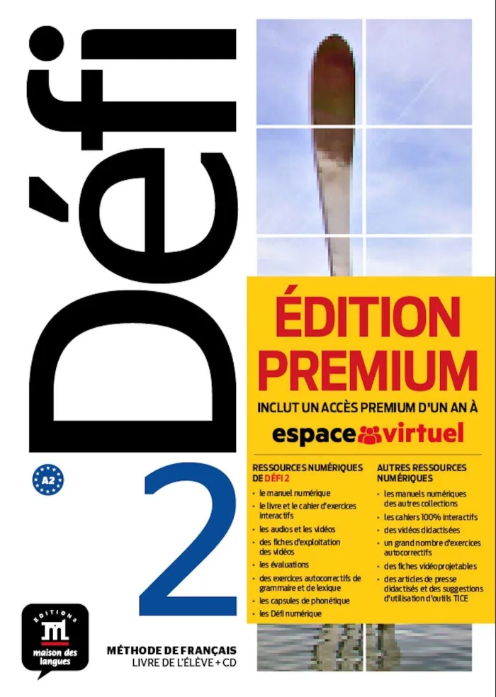 Defi 2 Livre de Leleve Cd Premium A2