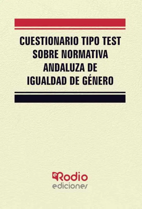 Cuestionario Tipo Test Sobre Normativa Andaluza de Igualdad