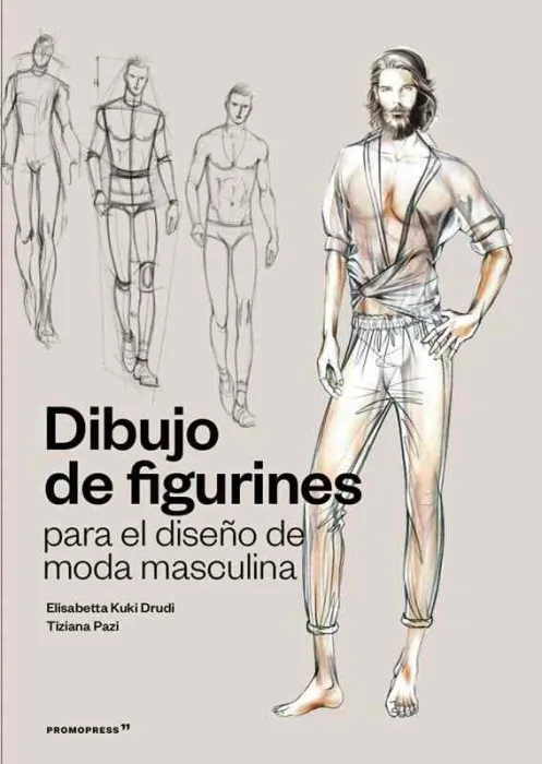 Dibujo de Figurines para el Diseño de Moda Masculina