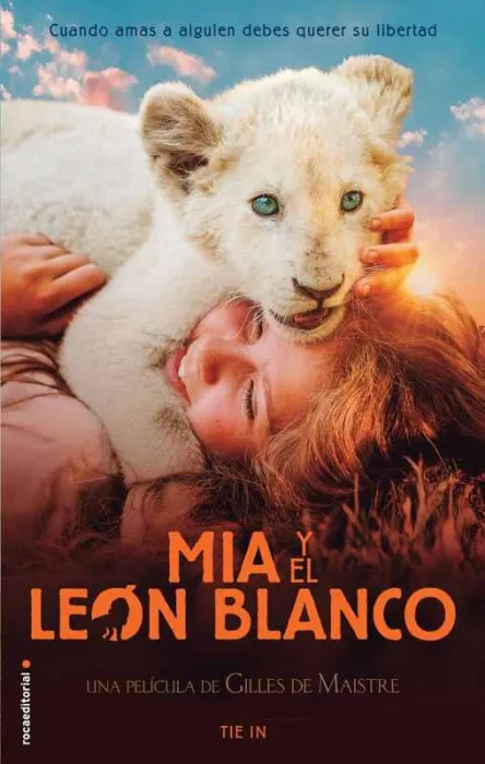 Mia y el Leon Blanco. **Roca **