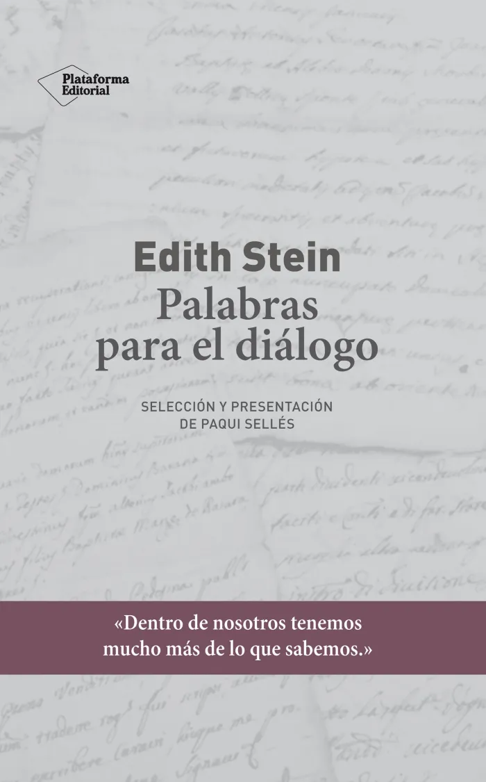 Edith Stein. Palabras para el Diálogo