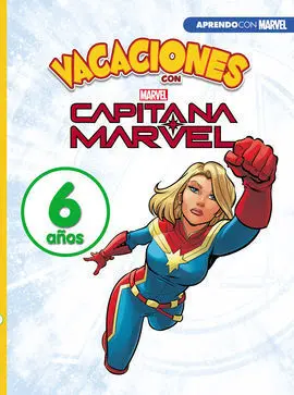 Vacaciones con Capitana Marvel. 6 Años (Aprendo con Marvel)