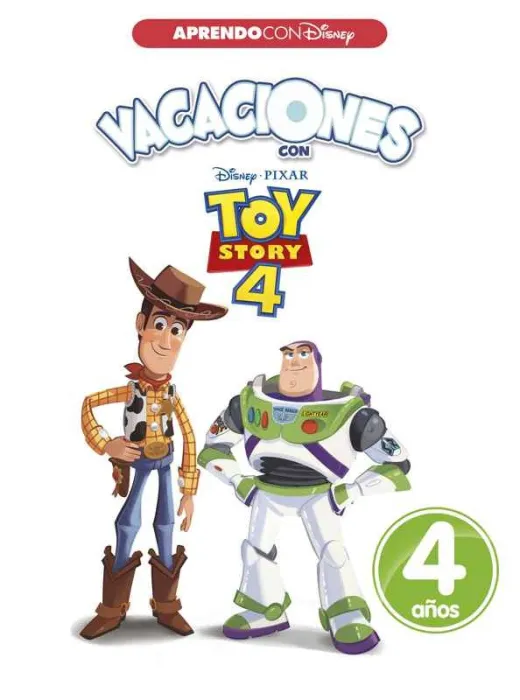 Vacaciones con Toy Story 4. 4 Años
