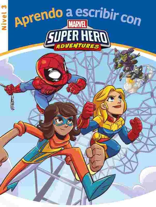 Aprendo a Escribir con los Superhéroes Marvel - Nivel 3 (Aprendo a Escribir con