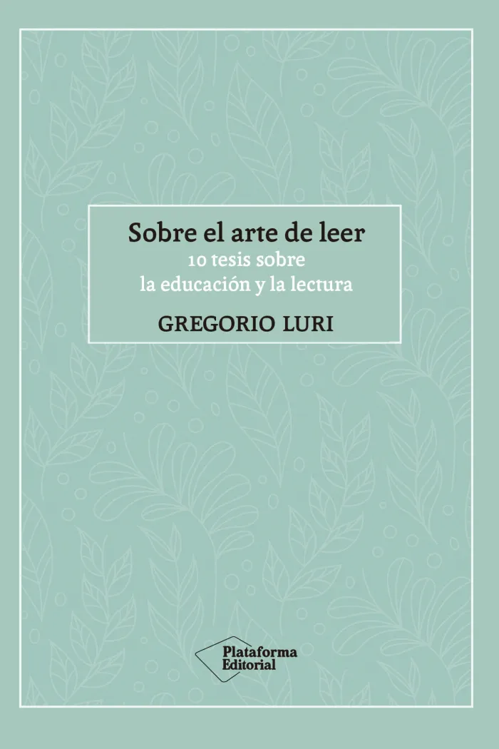 Sobre el Arte de Leer