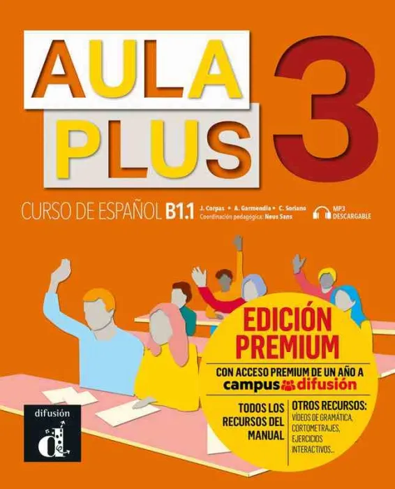 Aula Plus 3 Libro del Alumno Cd Premium