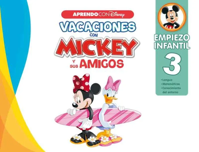 Vacaciones con Mickey y Sus Amigos. Empiezo Infantil 3