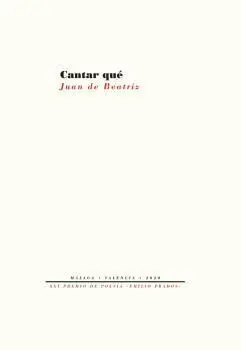 Cantar qué