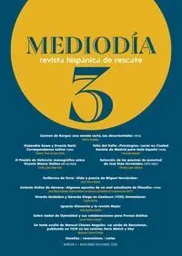 Mediodía. Revista Hispánica de Rescate. 3