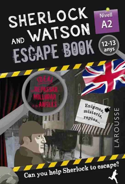 Sherlock & Watson. Escape Book Per Repassar Anglès. 12-13 Anys