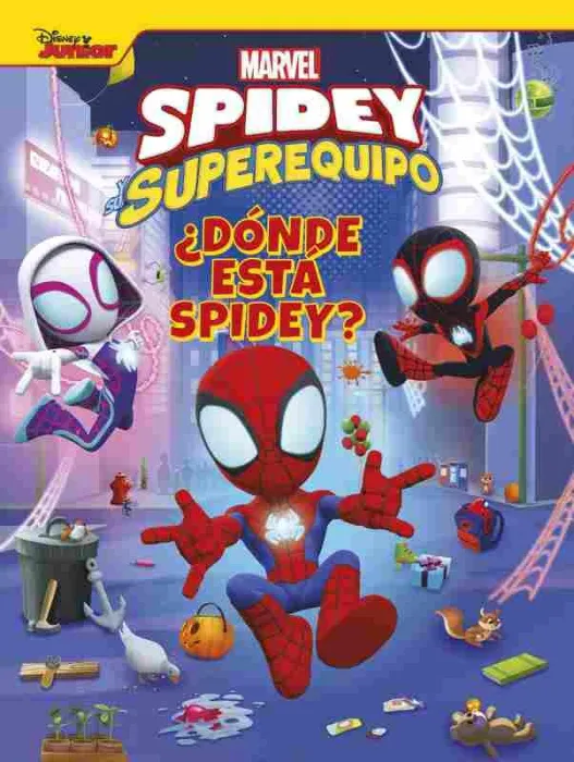 Spidey y Su Superequipo. ¿Dónde está Spidey?
