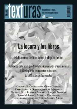 Texturas 45: la Locura y los Libros