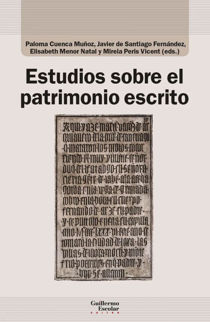 Estudios Sobre el Patrimonio Escrito