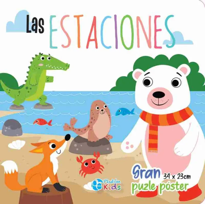 Estaciones. Puzle Poster
