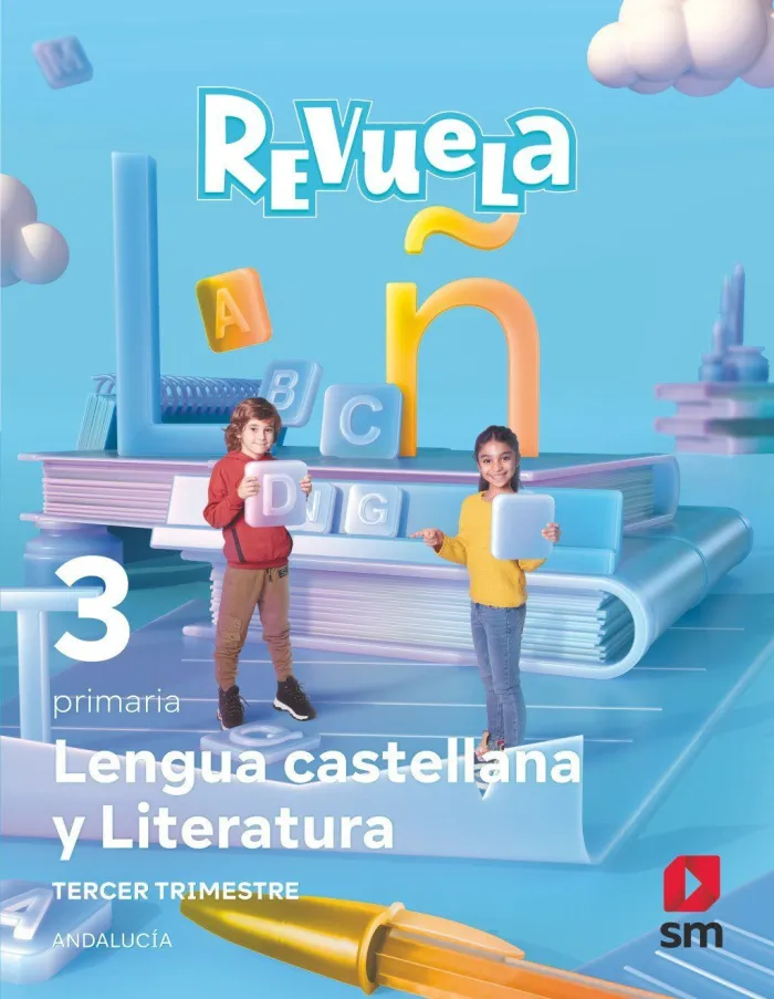 Lengua Castellana y Literatura. 3 Primaria. Trimestres. Revuela. Andalucía