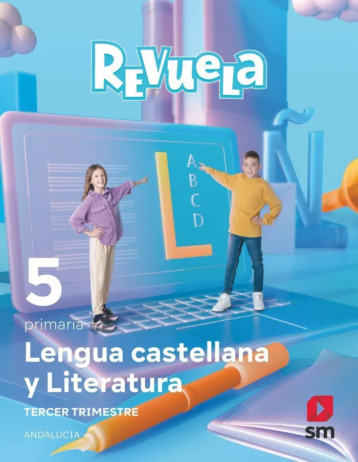 Lengua Castellana y Literatura. 5 Primaria. Revuela. Trimestres. Andalucía