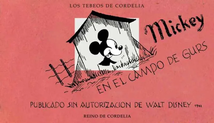 Mickey en el Campo de Gurs