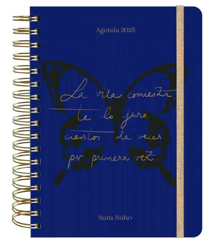 Agenda Anual Diaria 2025 Sara Búho