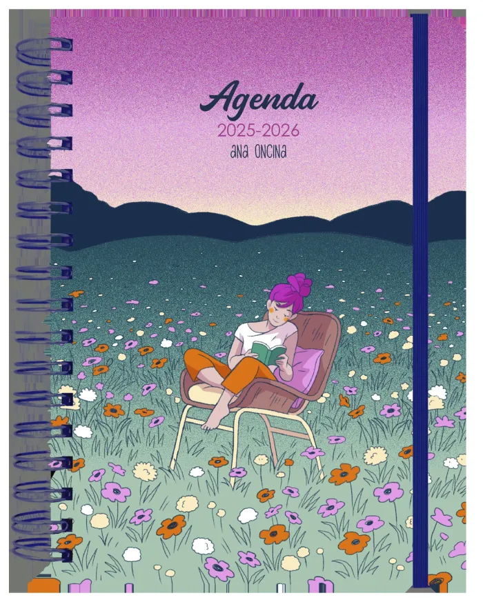 Agenda Escolar Semanal 2025-2026 Ana Oncina